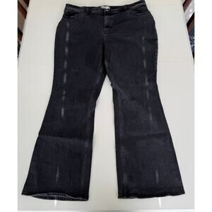 Abercrombie and Fitch Womens Vintage Flare High Rise Jean Size 35/20L Curve Love